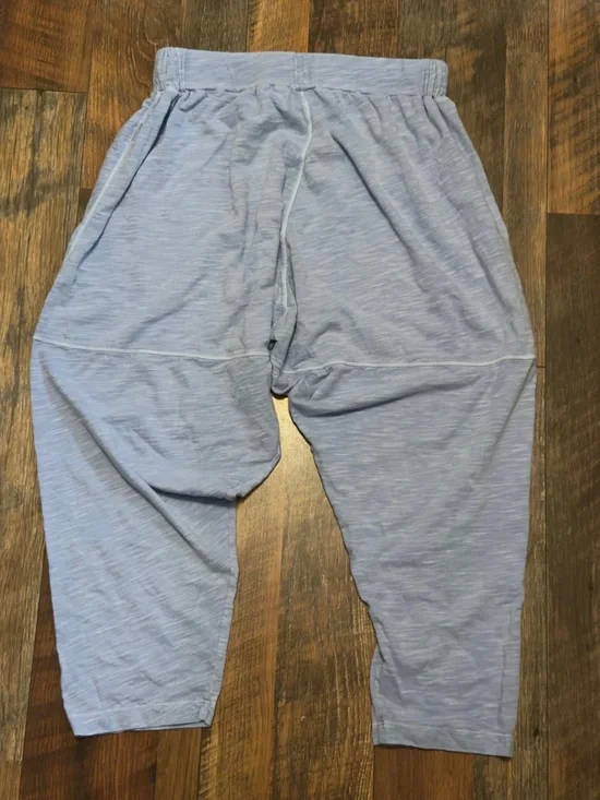 Free People Women's Baggy Harem Cotton Pants Lilac Purple Size Medium M - Picture 4 of 6